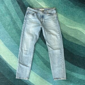 Levi's Light Blue Wedgie Fit Jeans